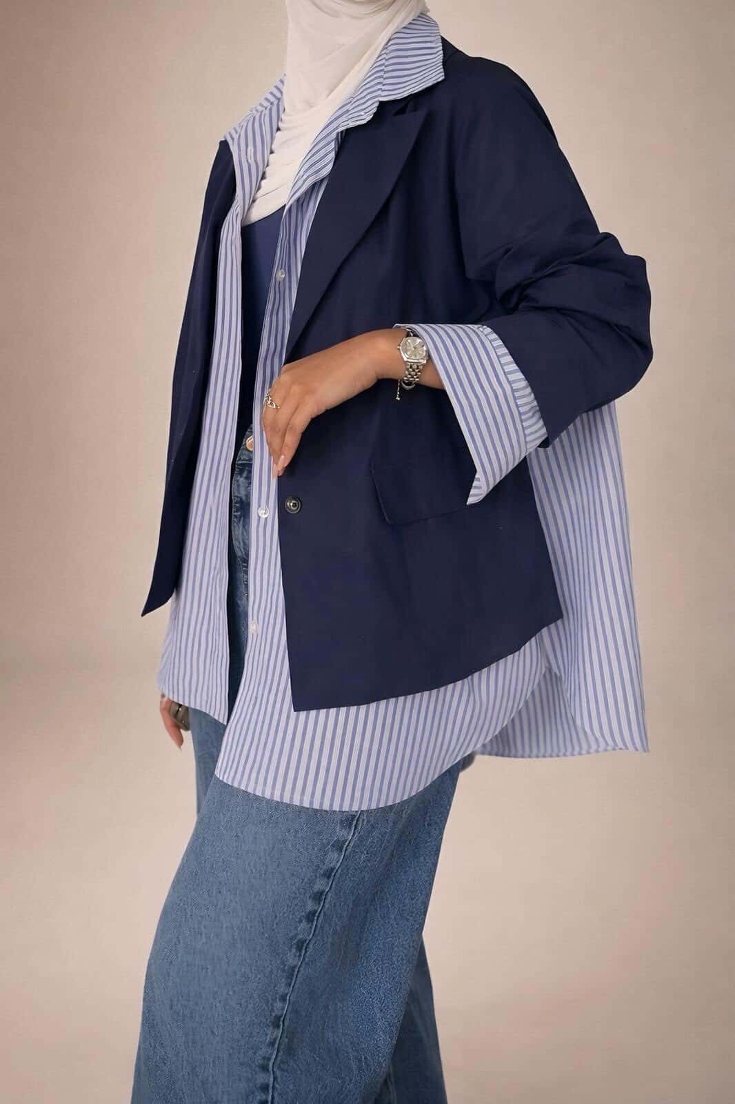 Double Blue shirt