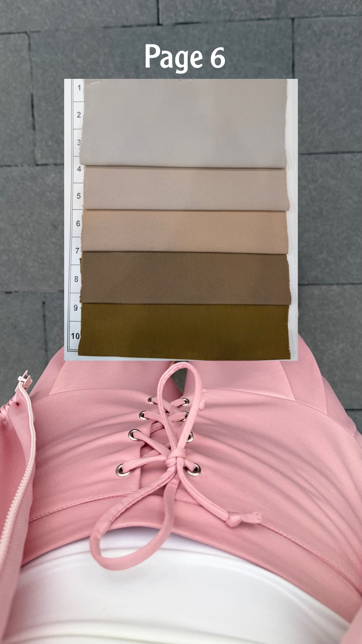 Lace-up set
