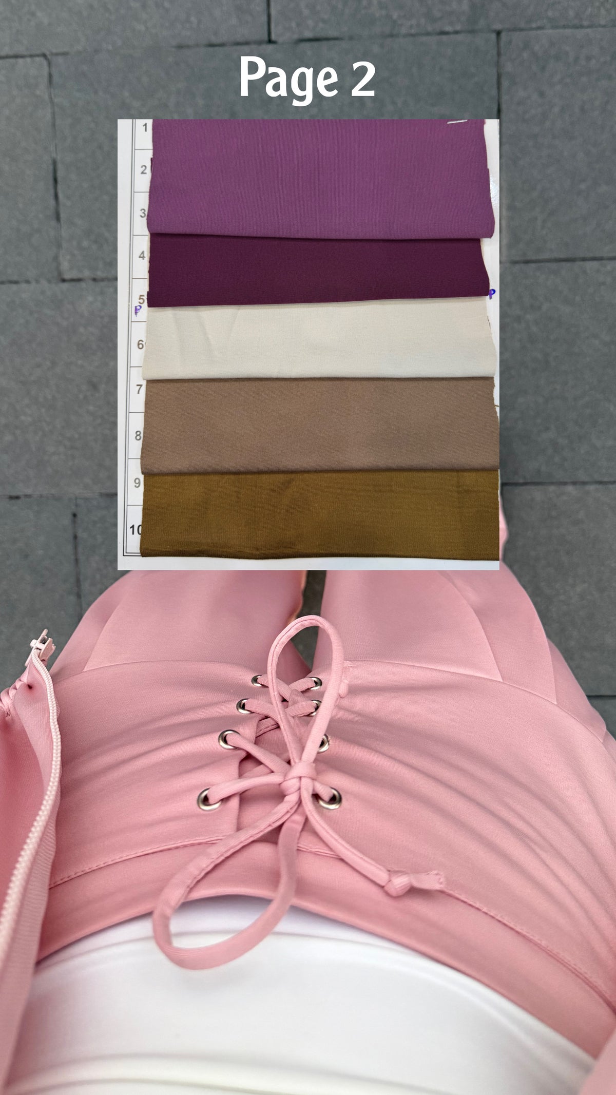Lace-up set