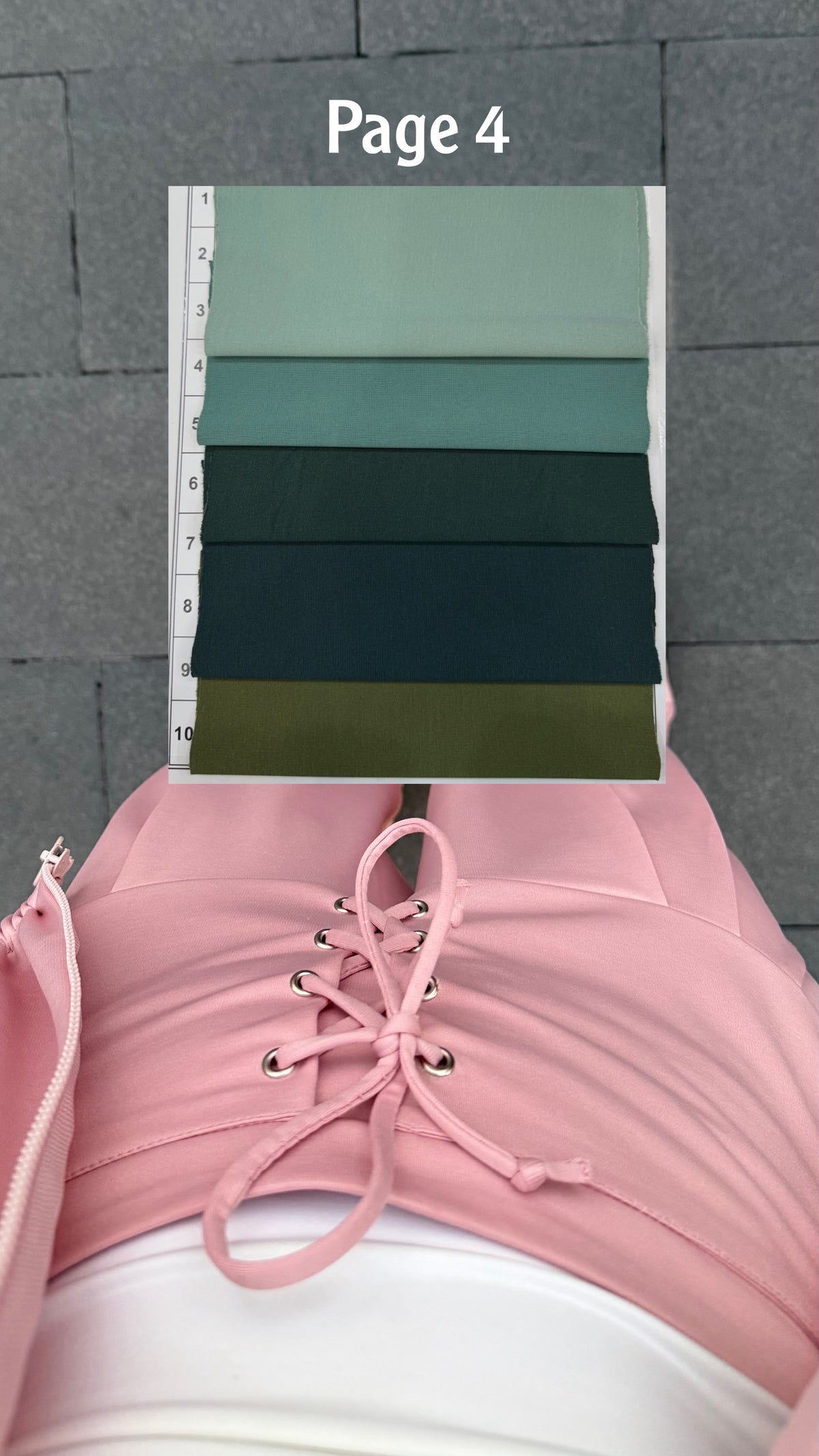 Lace-up set