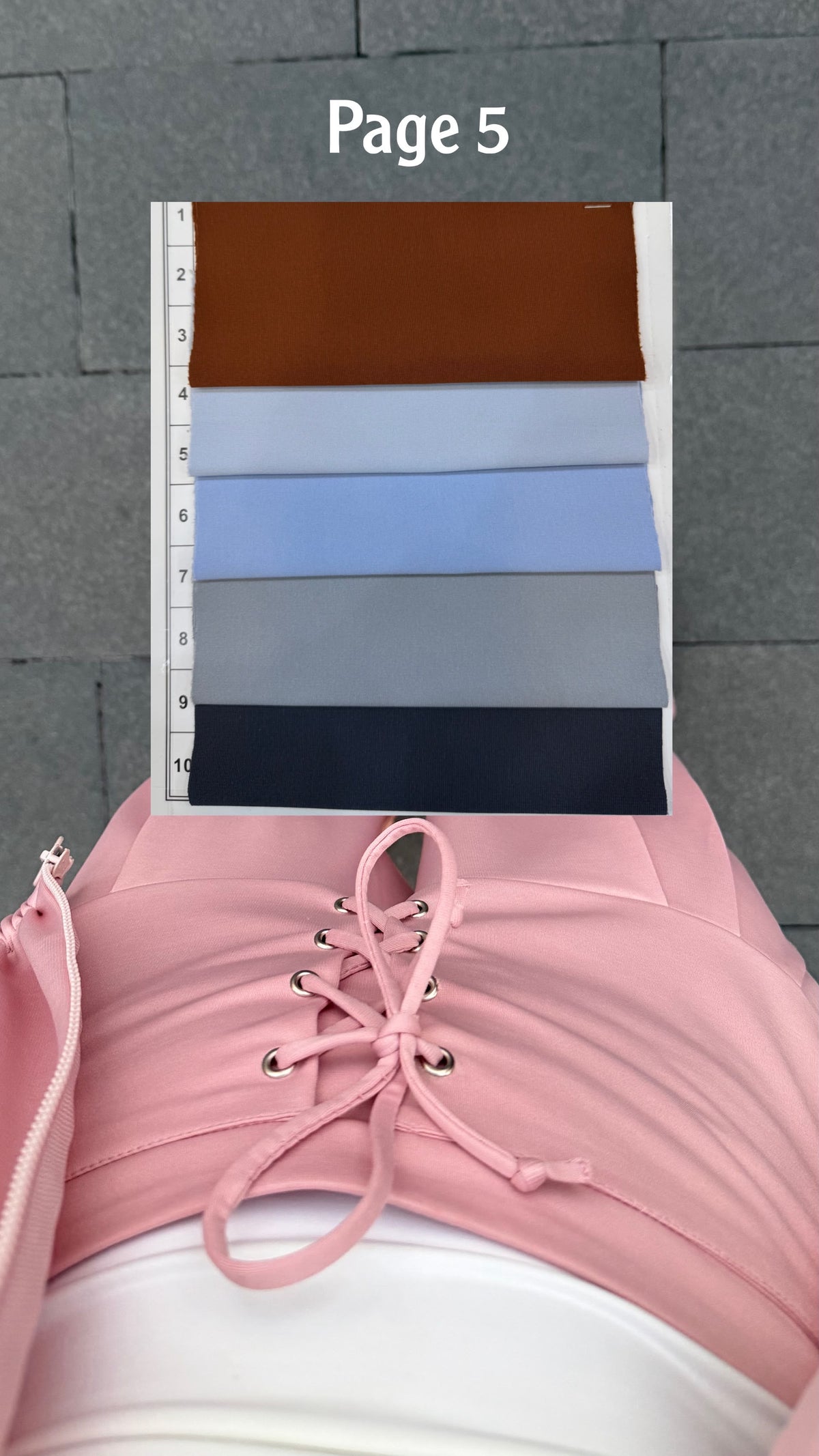 Lace-up set