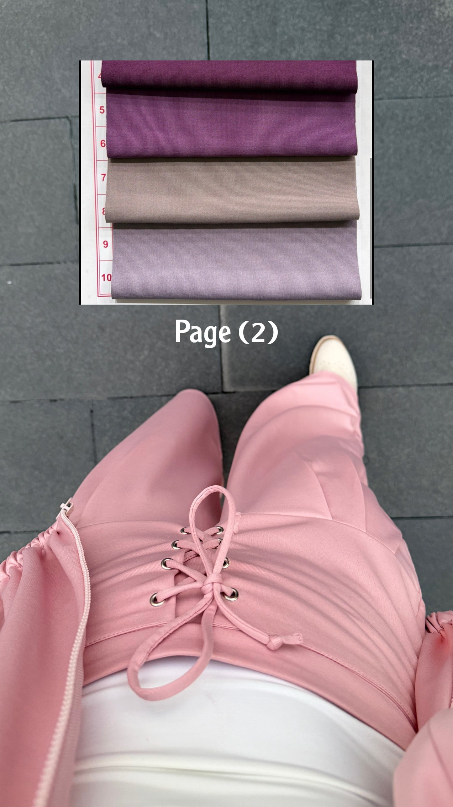 Lace-up set!